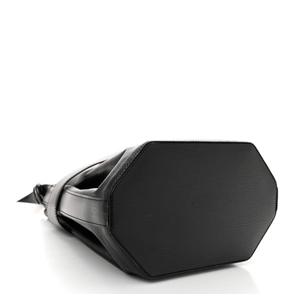 Louis Vuitton Epi Sac D'epaule Black 4 of 13