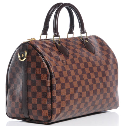 Louis Vuitton Damier Ebene Speedy Bandouliere 30 3 of 8