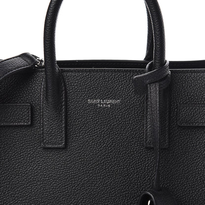 Saint Laurent Grained Calfskin Nano Sac De Jour Black 10 of 10