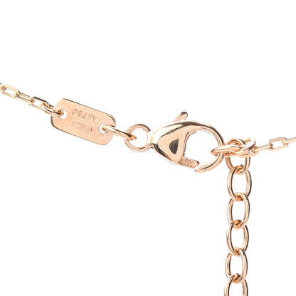 Gucci 18K Yellow Gold Diamond Running GG Pendant Necklace 5 of 5