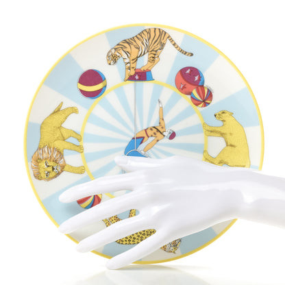 Hermes Porcelain Circus Dessert Plate 2 of 6