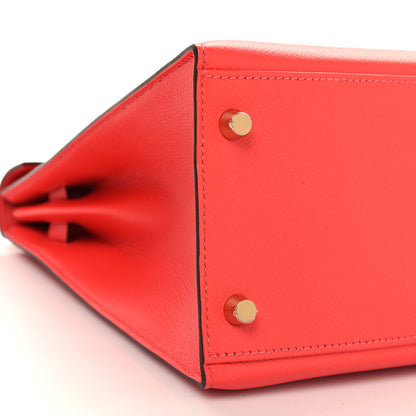 Hermes Epsom Kelly Sellier 32 Rose Jaipur 9 of 11