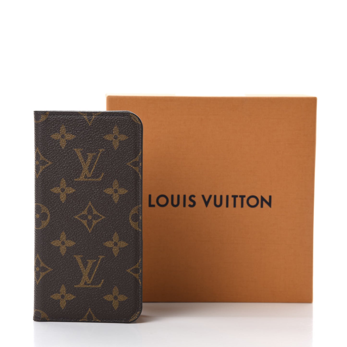 Monogram iPhone XR Folio Case