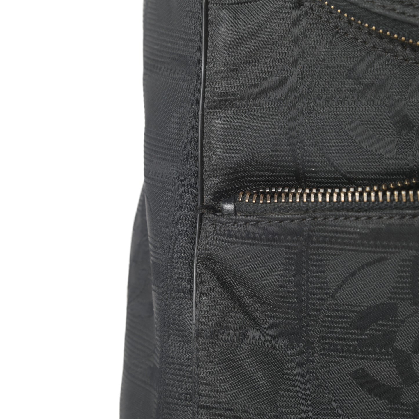 Nylon Travel Backpack Black