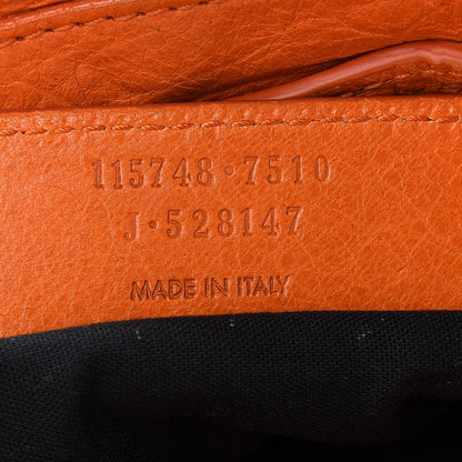 Balenciaga Agneau Classic Hardware City Tangerine 7 of 10