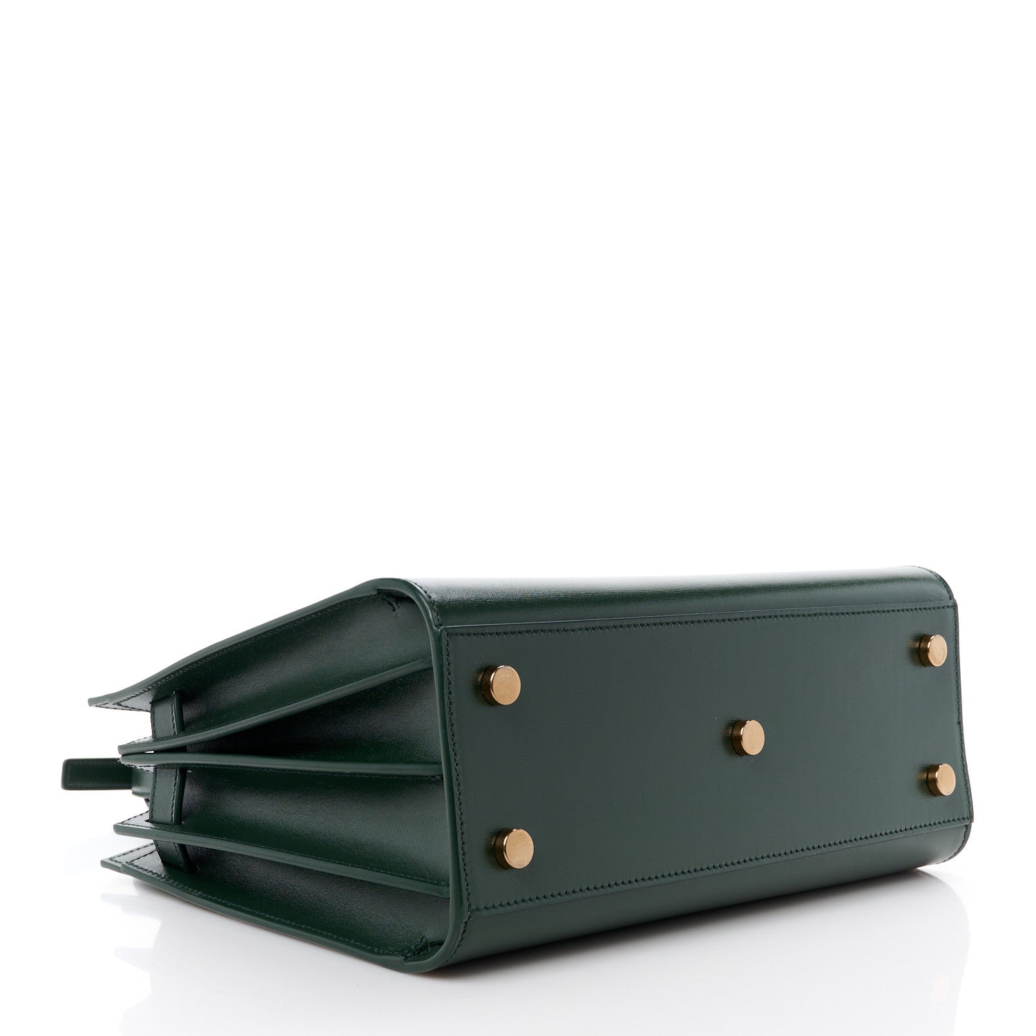 Saint Laurent Calfskin Baby Sac De Jour Dark Vert 4 of 19