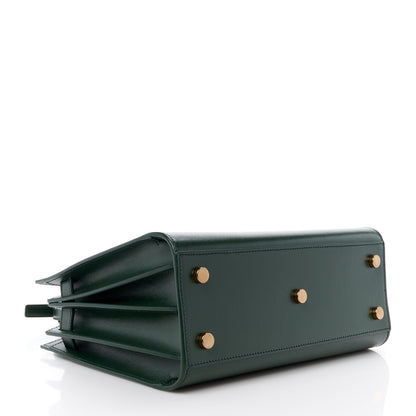 Saint Laurent Calfskin Baby Sac De Jour Dark Vert 4 of 19