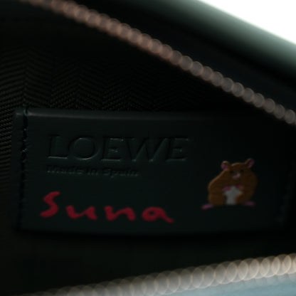 Loewe X SUNA FUJITA Shiny Calfskin Mini Octopus Puzzle Edge Bag Vetiver 6 of 11