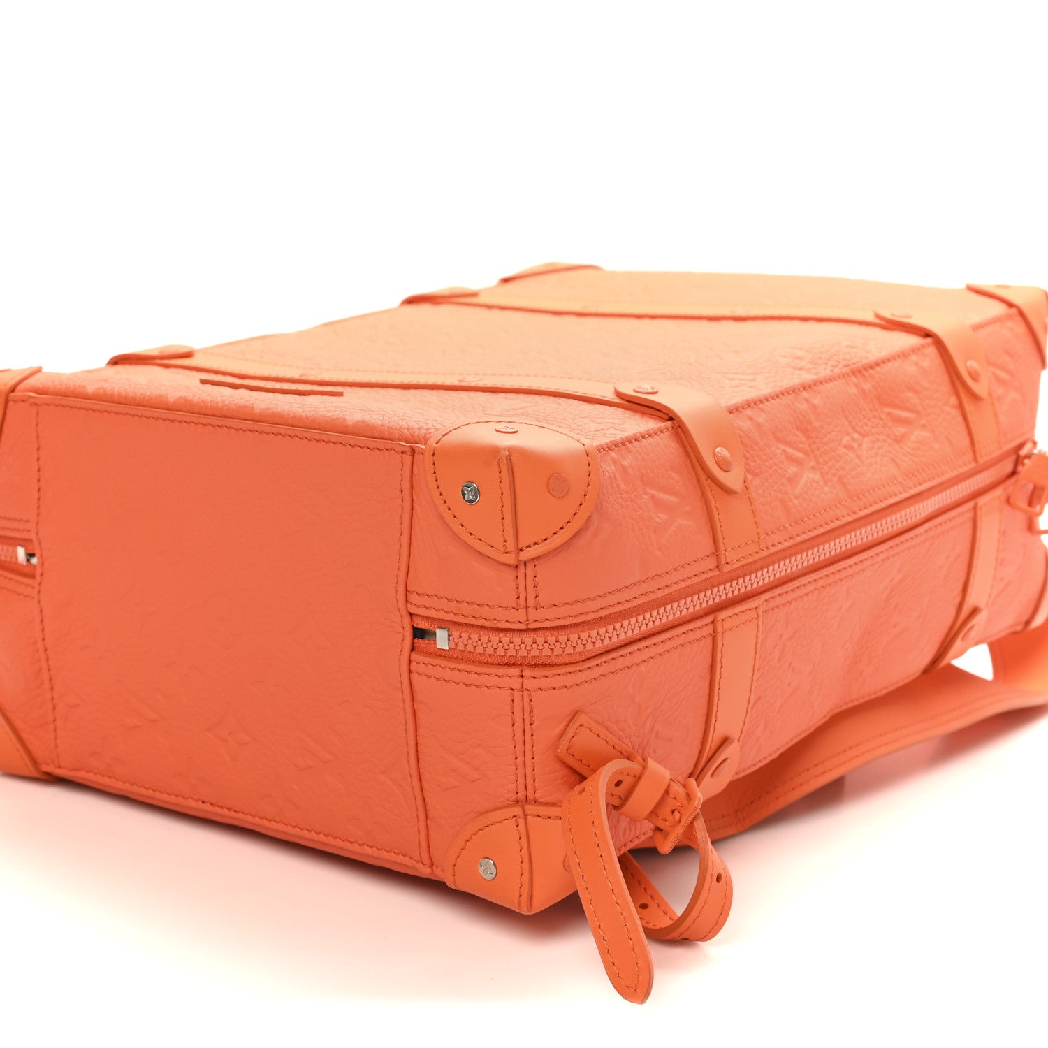 Orange Taurillon MCA Soft Trunk Backpack