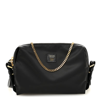 Tom Ford Nylon Pouch With Chain Black 1 of 9