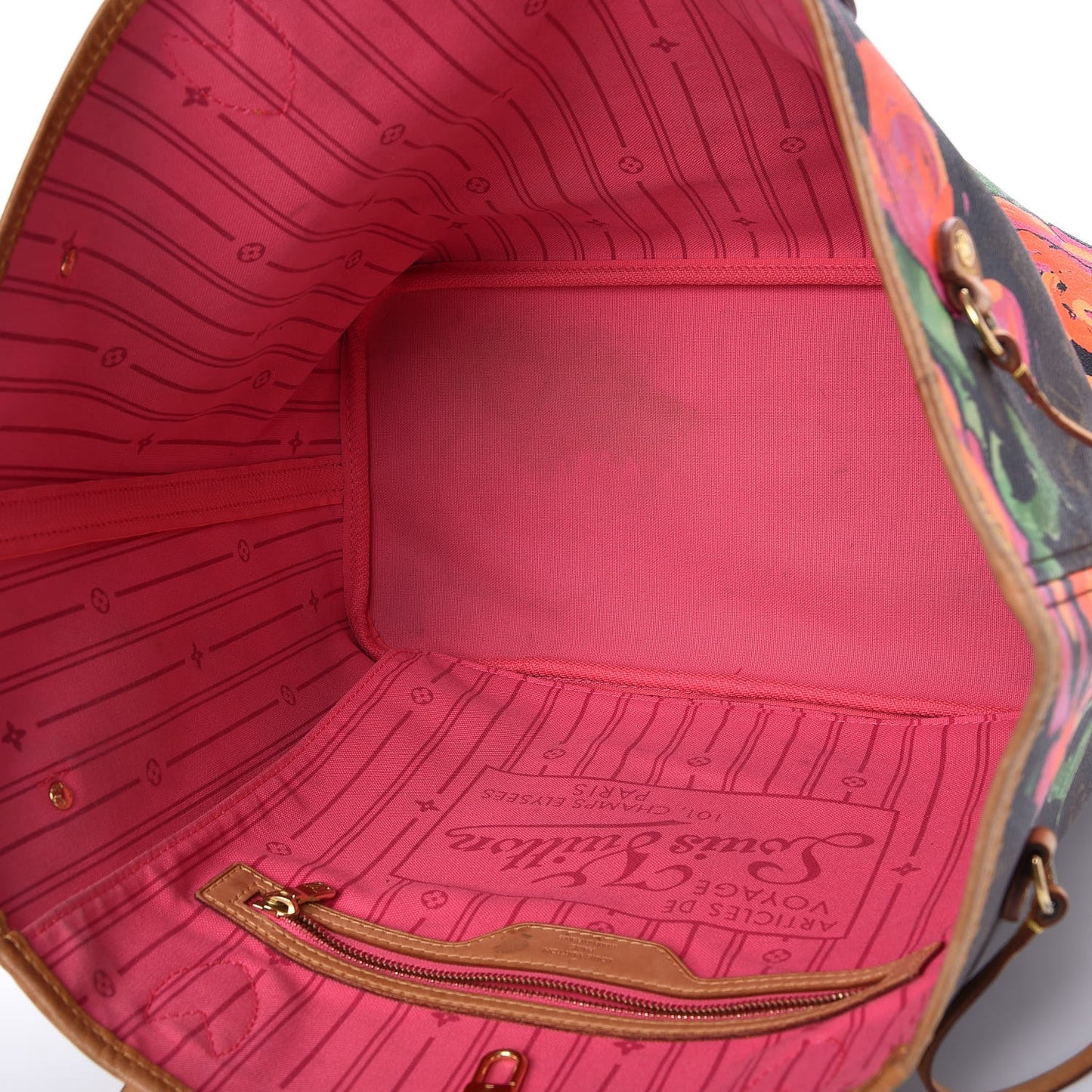 Monogram Roses Neverfull MM
