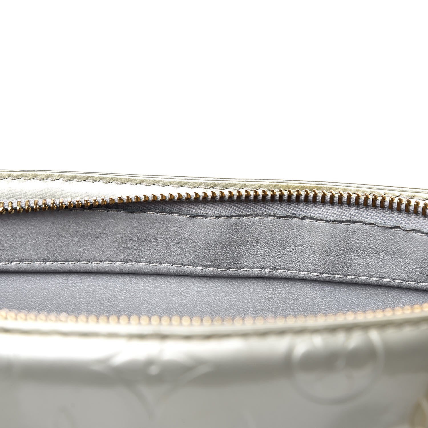 Louis Vuitton Vernis Houston Silver 8 of 13