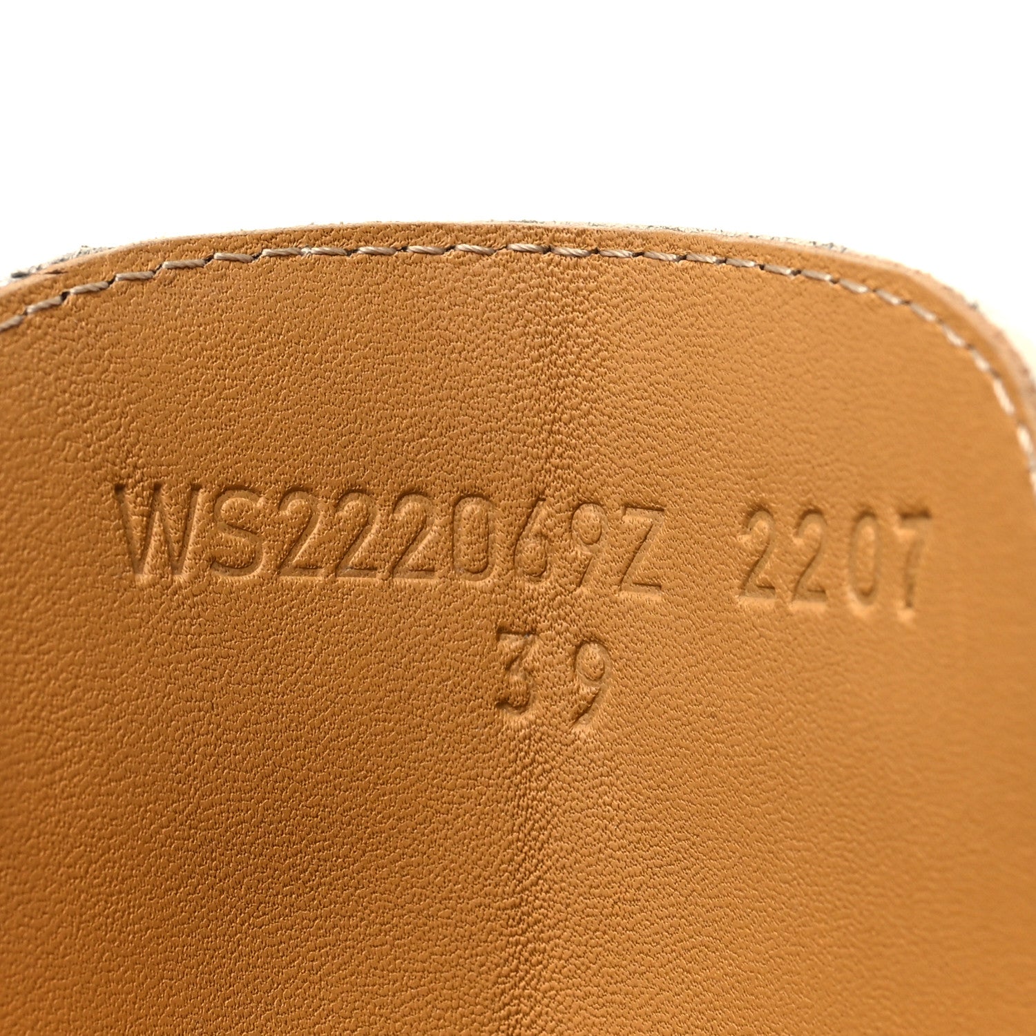 Hermes Glossed Calfskin Funk Ankle Boots 39 Beige Glaise 6 of 8