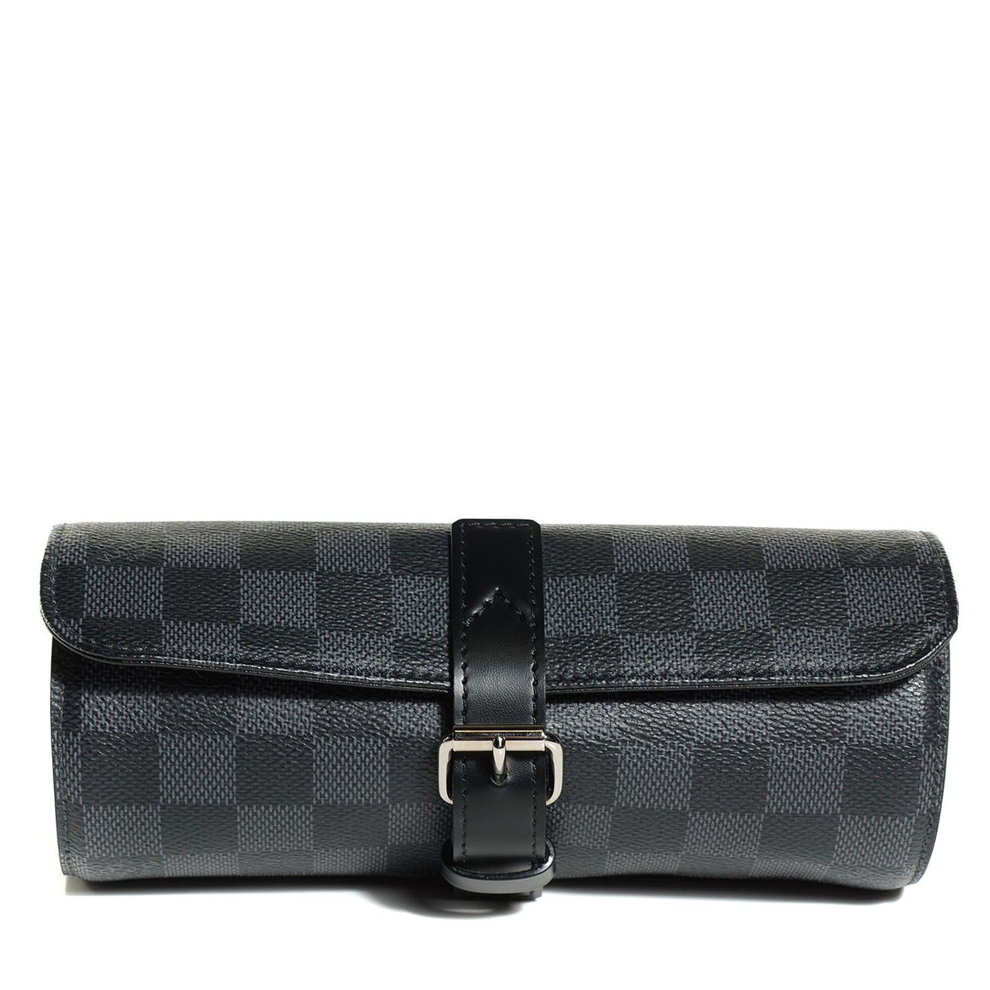 Damier Graphite 3 Watch Travel Case