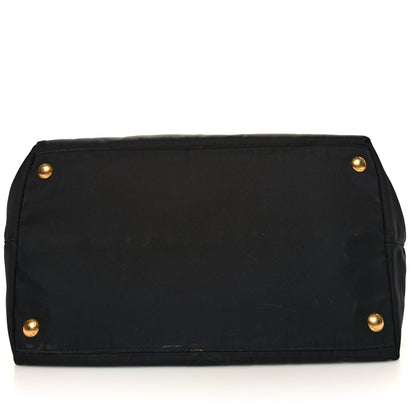 Prada Tessuto Nylon Saffiano Tote Black 10 of 10