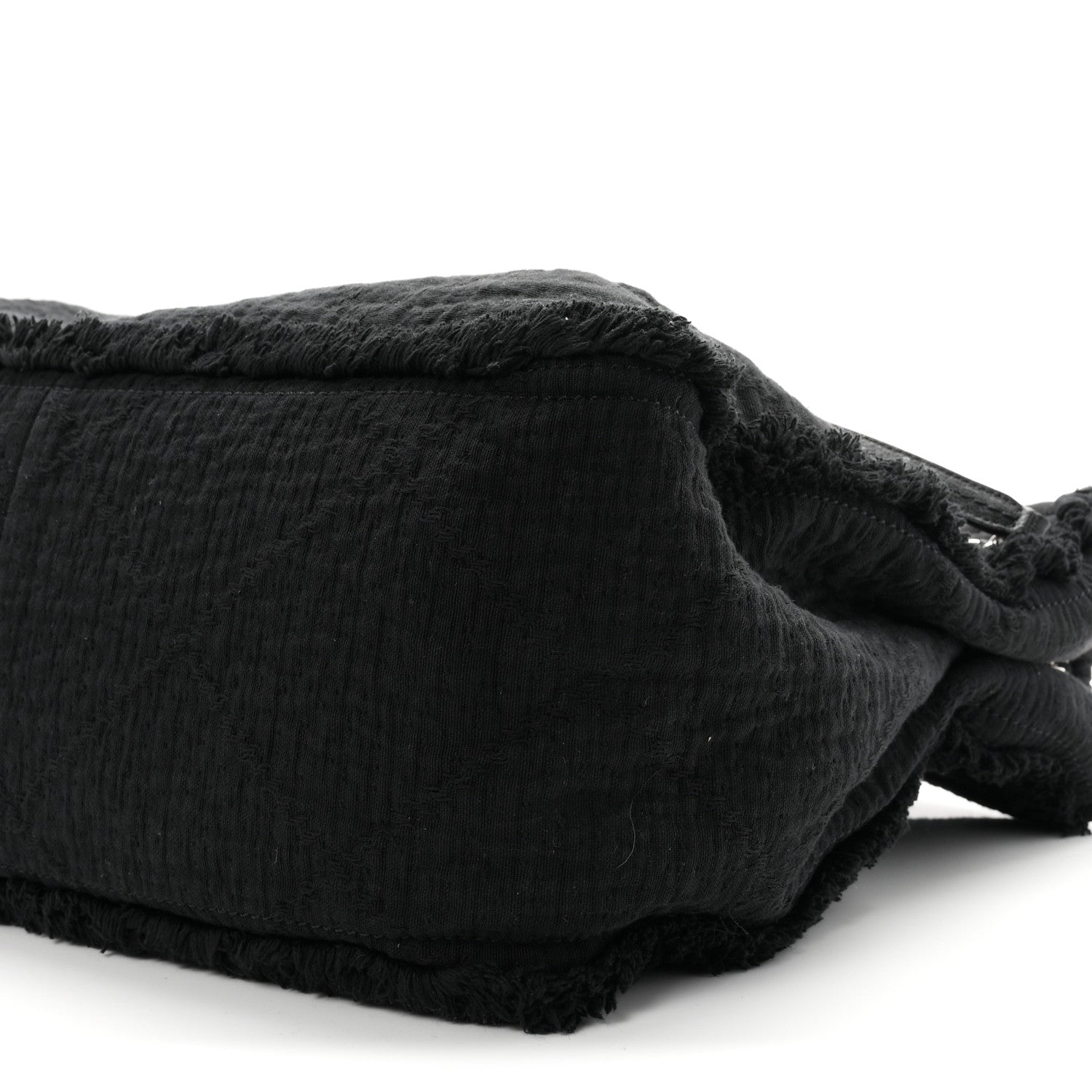 Chanel Canvas Extra Large Double Face Shopping Tote Black 10 of 10