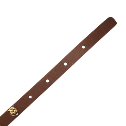 Gucci Calfskin Feline Head Studded Choker Brown 6 of 6