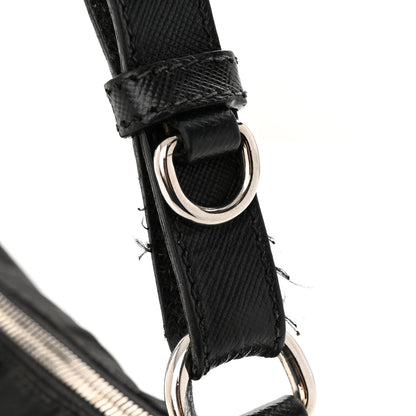Prada Tessuto Nylon Shoulder Bag Black 12 of 12