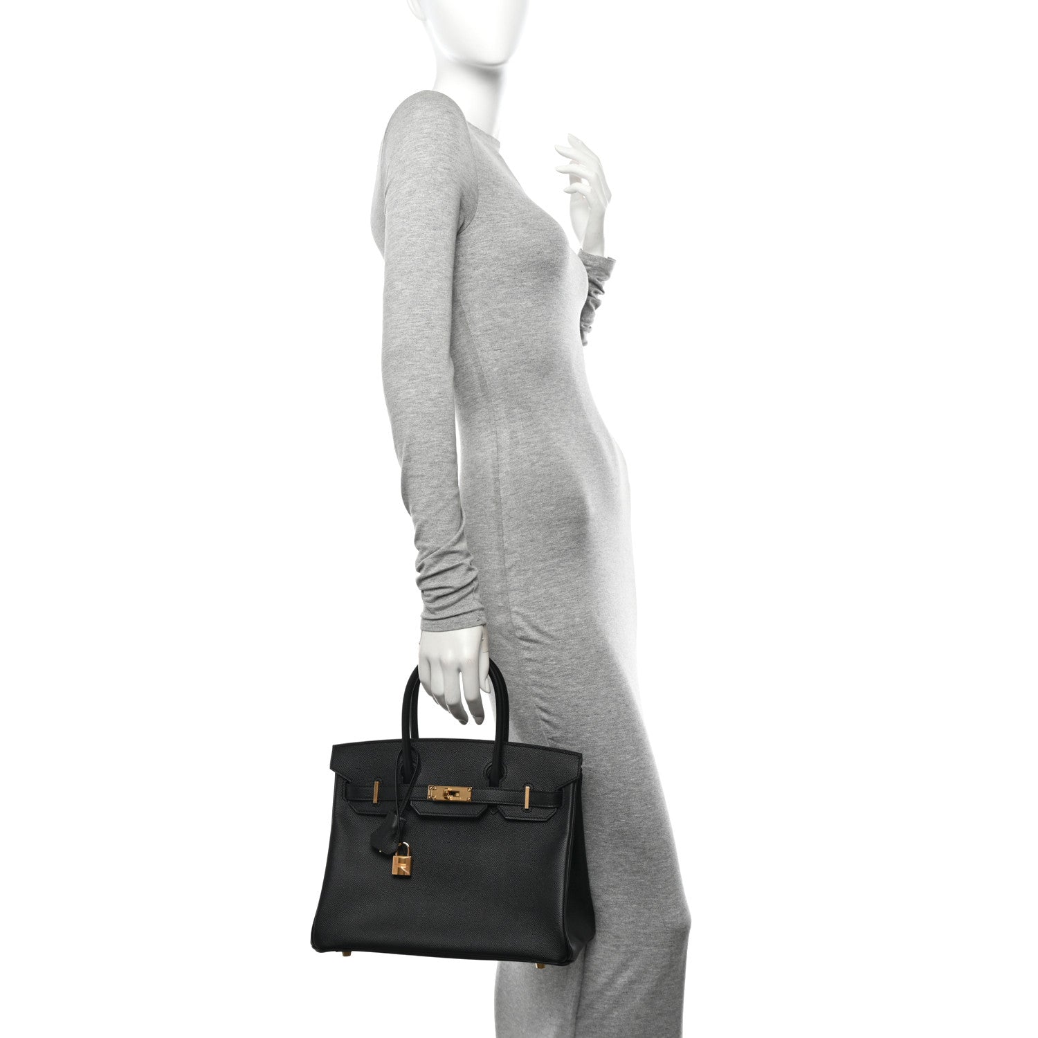 Hermes Epsom Birkin 30 Black 2 of 10