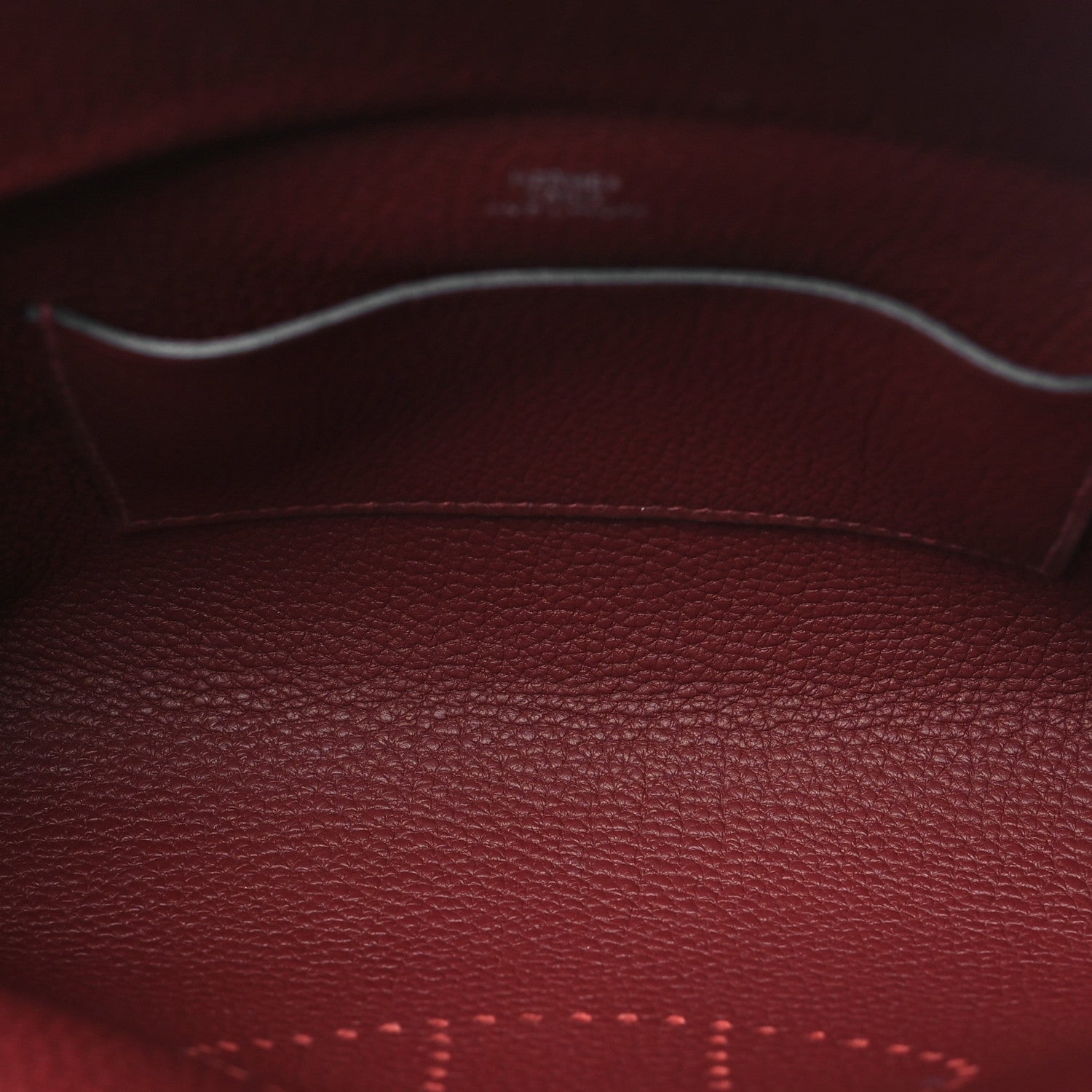 Hermes Togo Videpoches Rouge H 5 of 9
