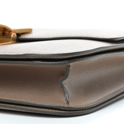 Celine Liege Calfskin Medium Classic Box Flap Bag Taupe 7 of 10