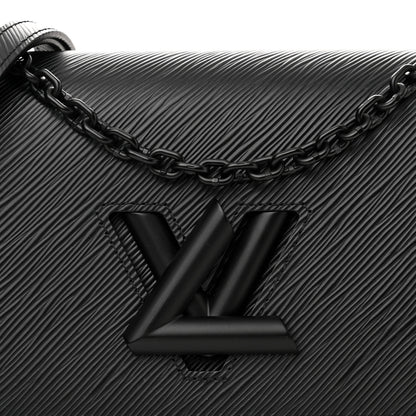 Louis Vuitton Epi Twist Shoulder Bag MM Matte Black 8 of 12