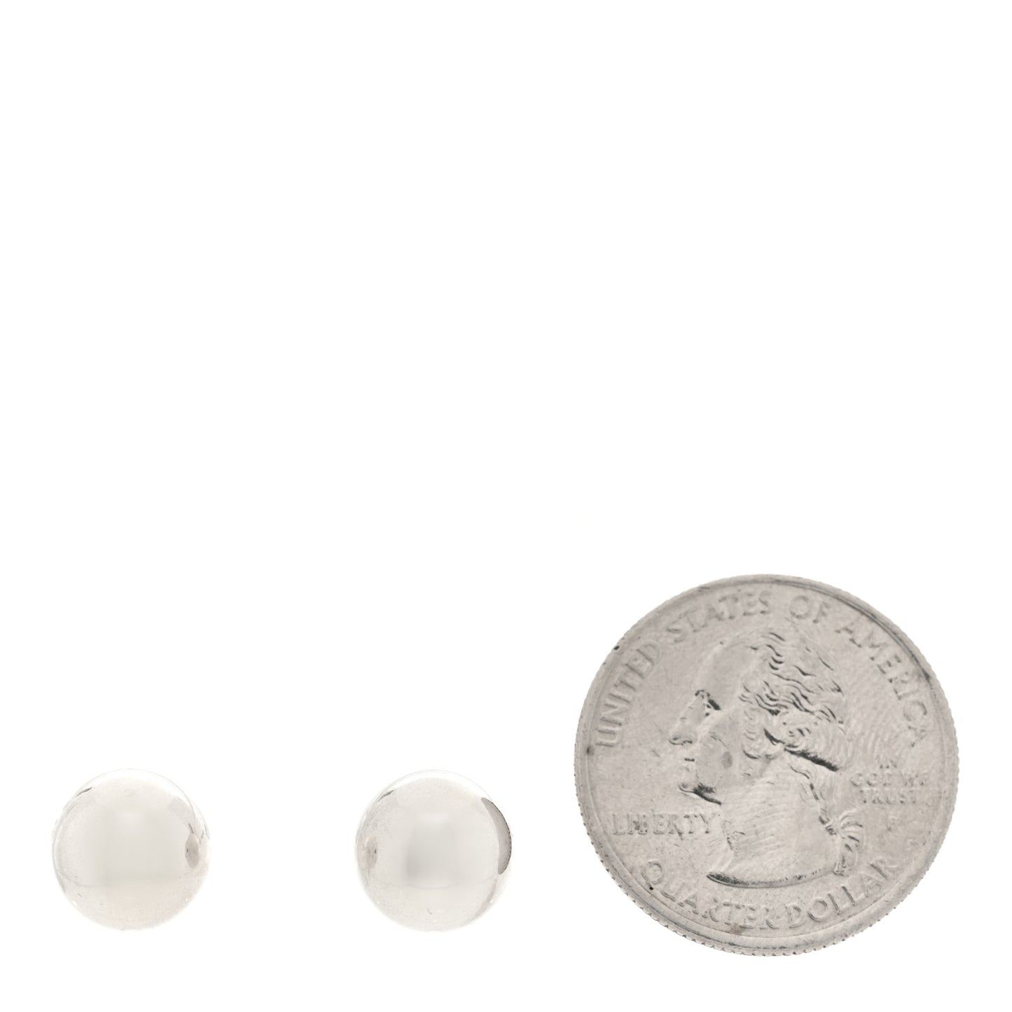 Sterling Silver 10mm HardWear Ball Earrings