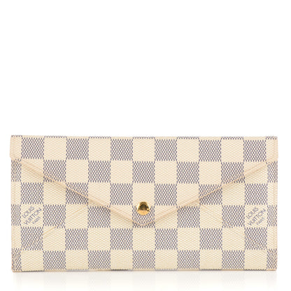 Louis Vuitton Damier Azur Long Origami Wallet 1 of 7