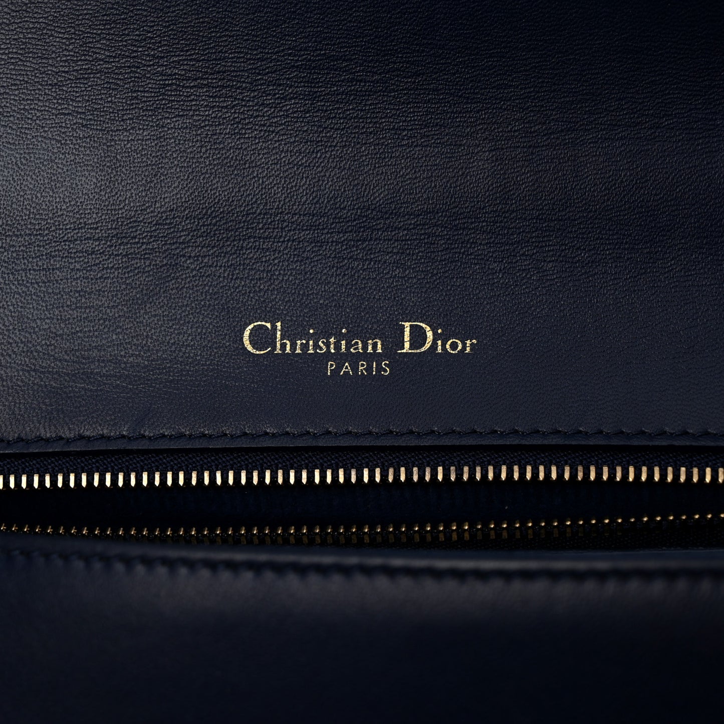 Lambskin Studded Medium Diorama Flap Bag Blue