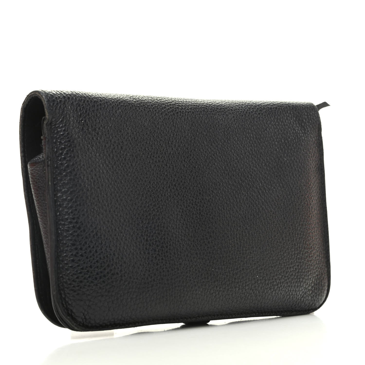 Hermes Togo Dogon Duo Wallet Black 3 of 11