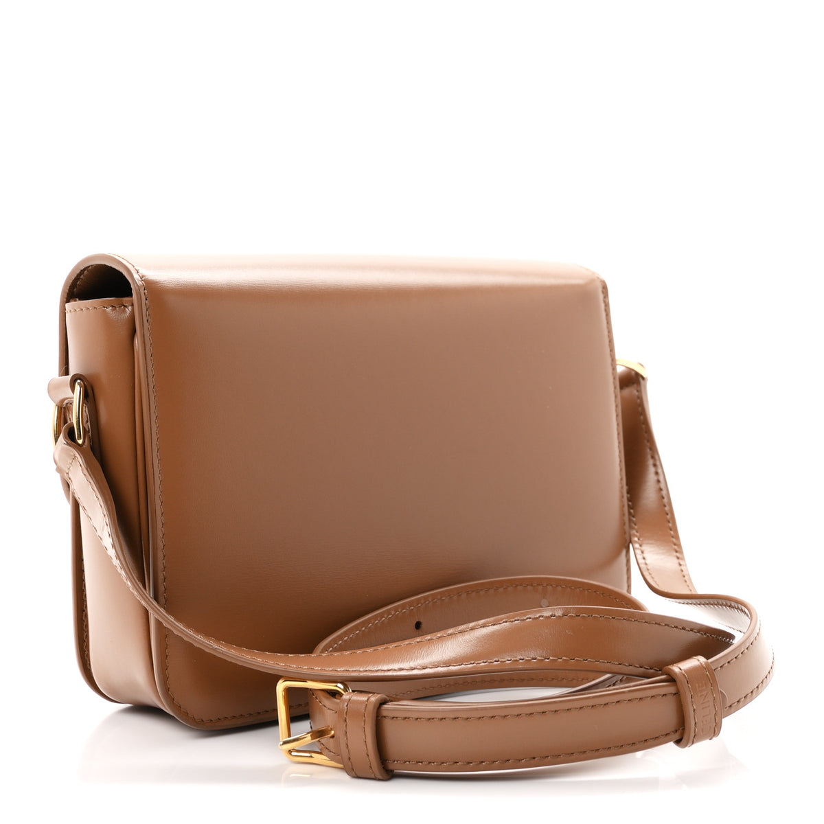 Celine Shiny Calfskin Teen Triomphe Bronze 3 of 10