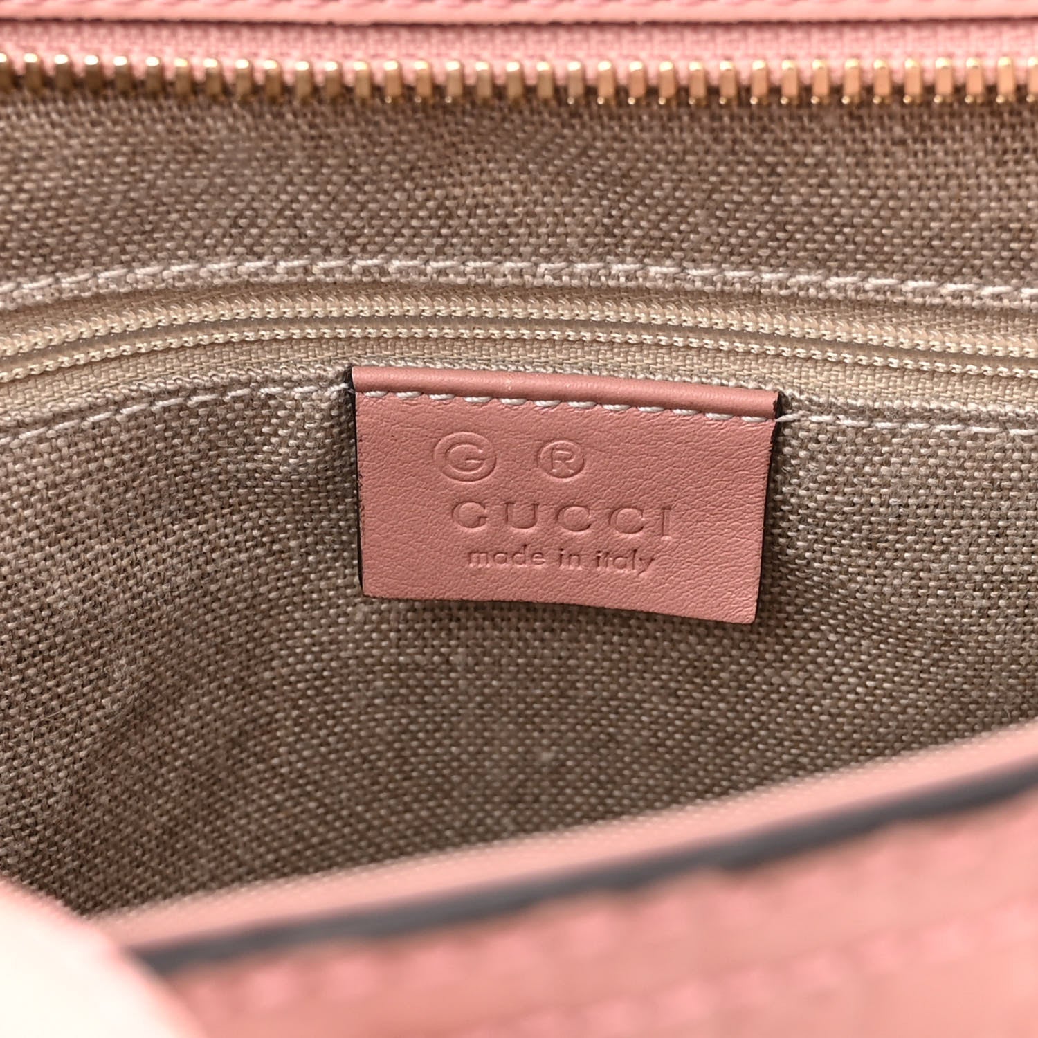Gucci Microguccissima Small Bree Tote Soft Pink 6 of 11