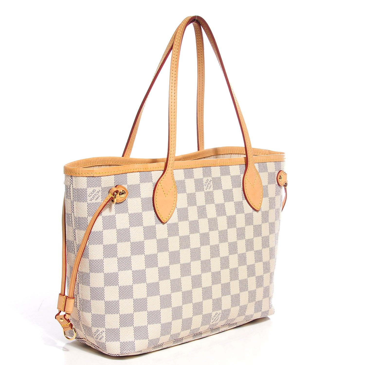 Louis Vuitton Damier Azur Neverfull PM 3 of 8