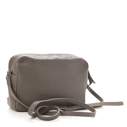 Saint Laurent Lambskin Monogram Small Lou Camera Bag Dark Beige 3 of 9