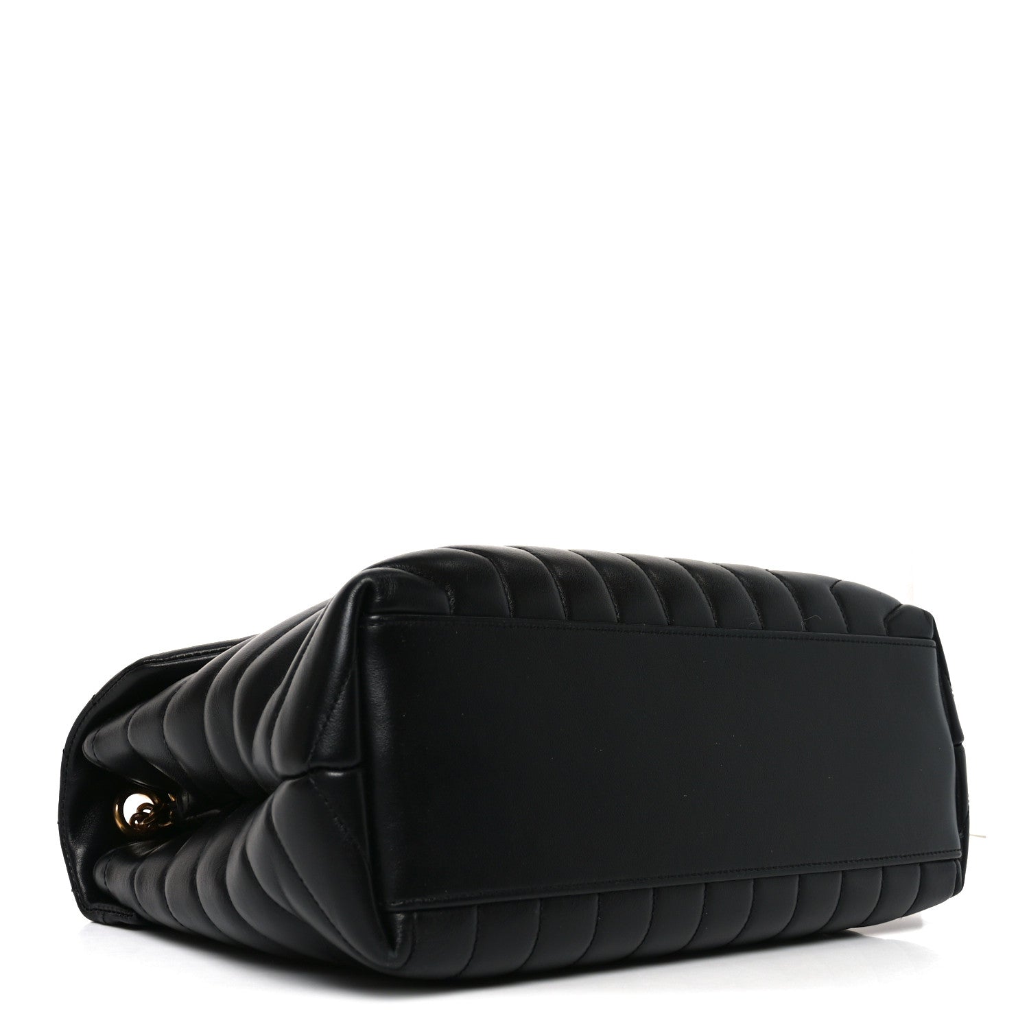 Saint Laurent Calfskin Y Quilted Monogram Medium Loulou Chain Satchel Black 4 of 10