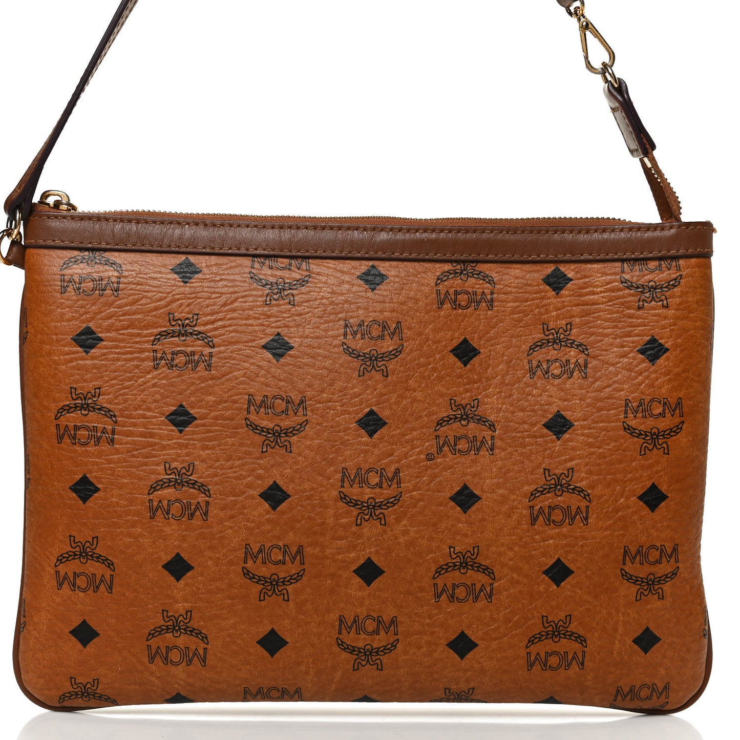 Visetos Liz Shopper Tote Pouch Cognac