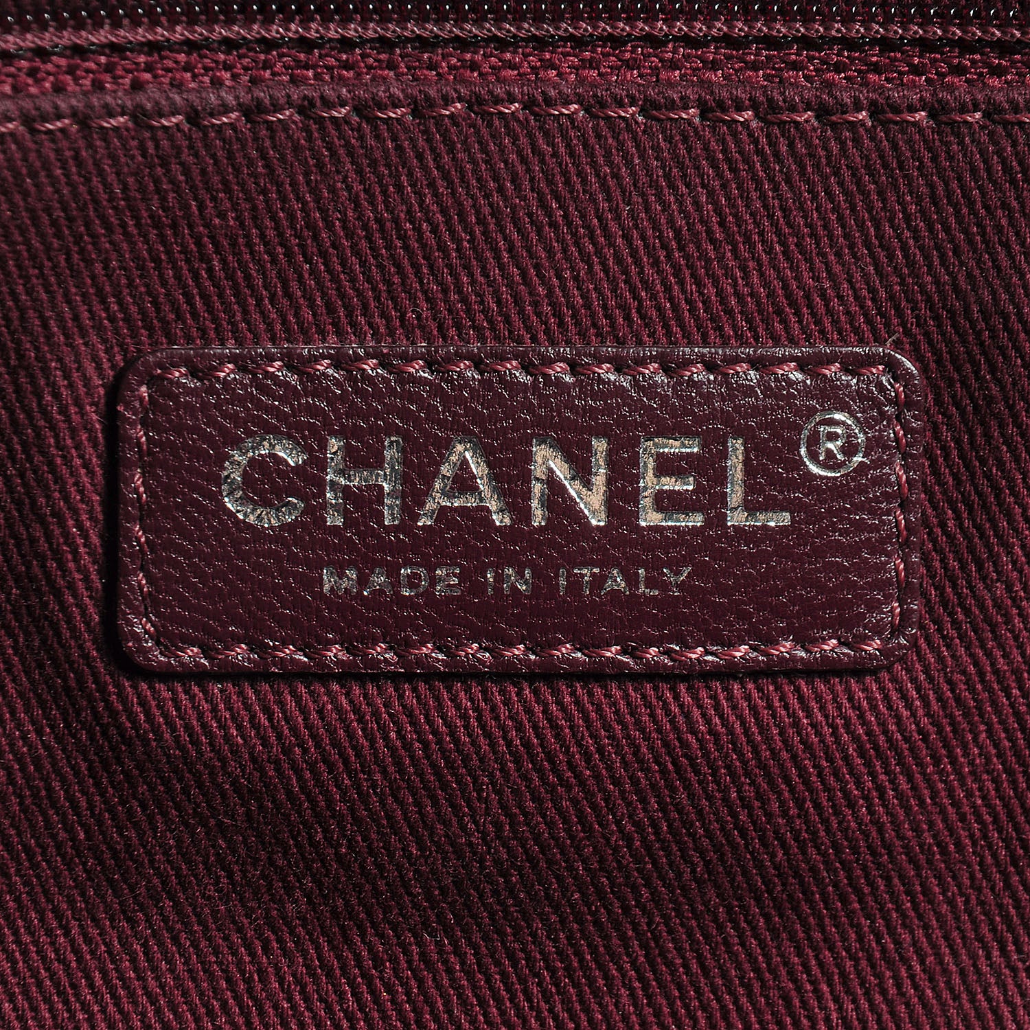Chanel Goatskin Quilted Large Gentle Boy Flap Navy 7 of 8