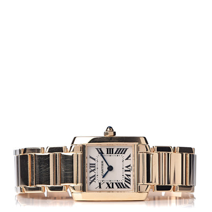 Cartier 18K Yellow Gold 20mm Tank Francaise Quartz Watch 3 of 7