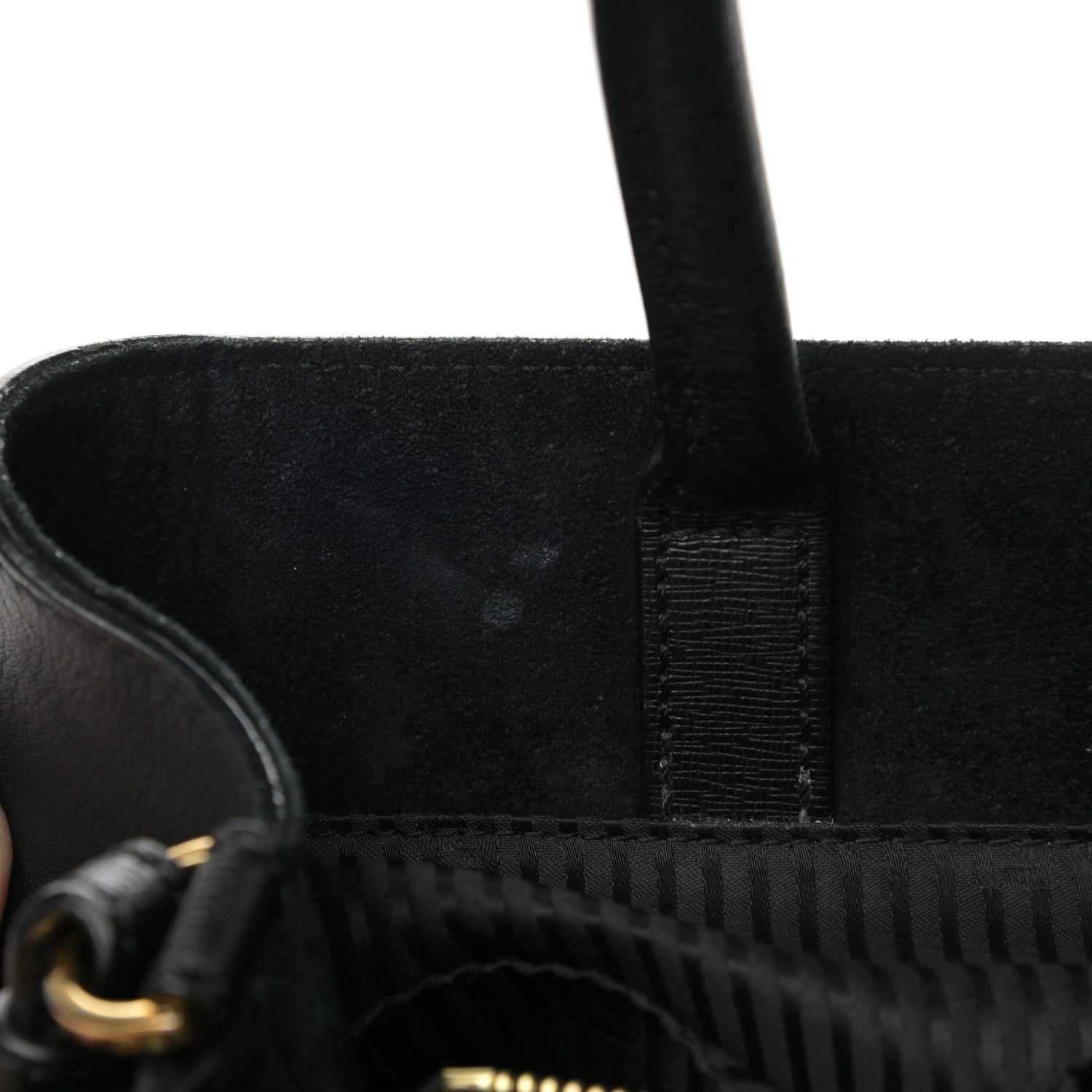 Fendi Vitello Elite Regular 2Jours Tote Black 11 of 18
