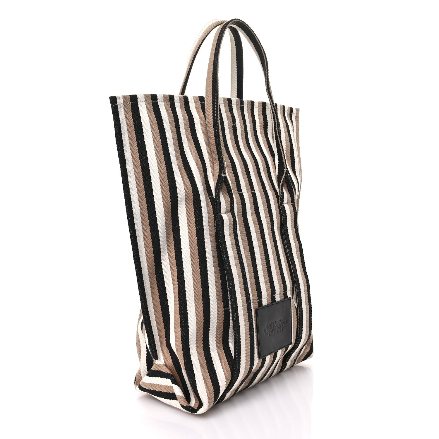 Marc Jacobs Jacquard Striped The Beach Tote Camel Multicolor 3 of 11