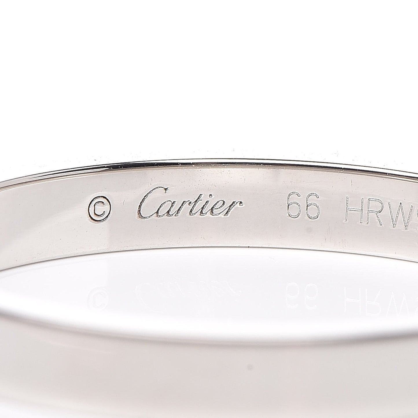 Platinum 3mm C De Wedding Band Ring 66 11.5