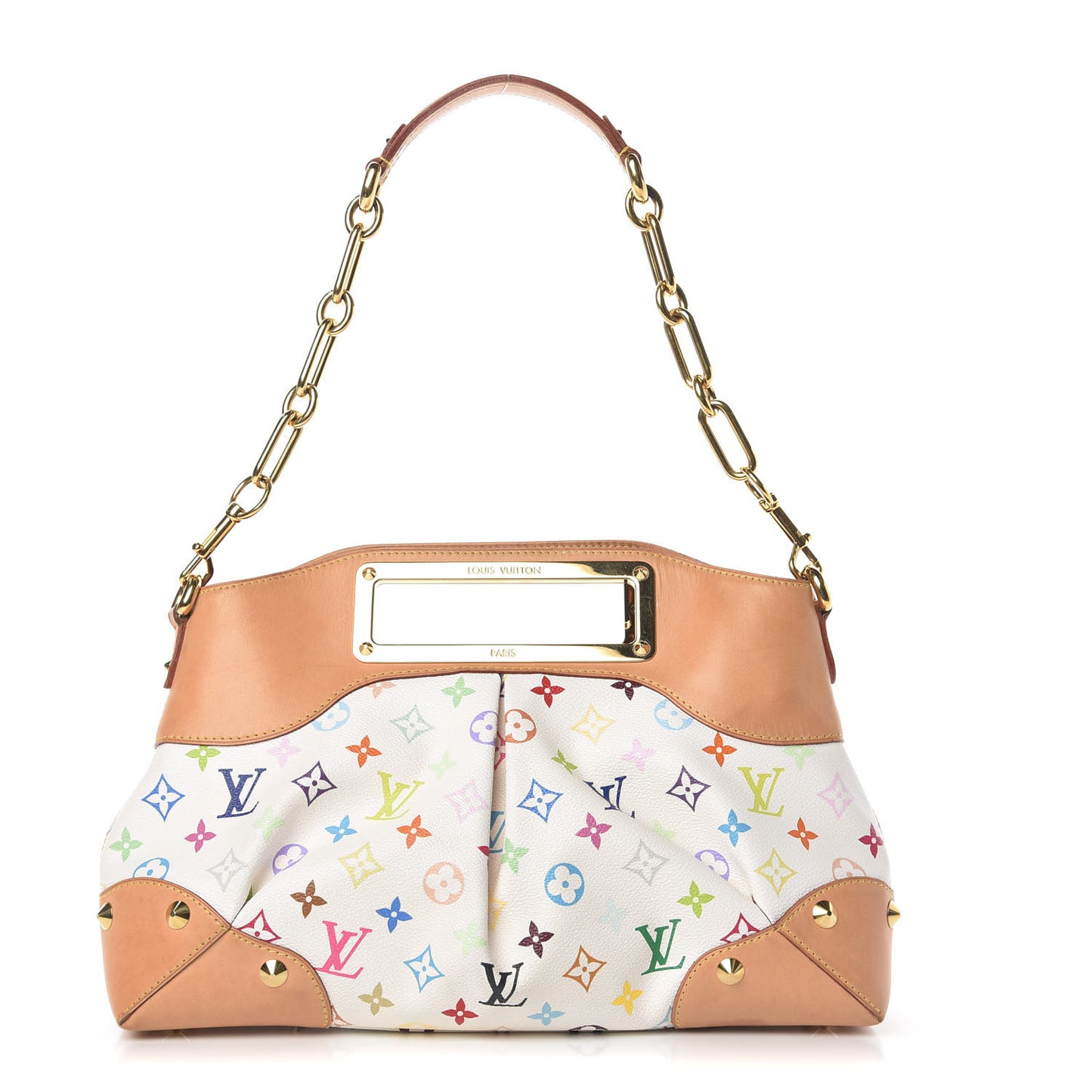 Monogram Multicolor Judy MM White
