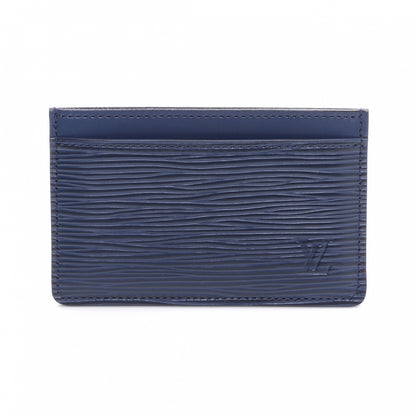 Louis Vuitton Epi Card Holder Indigo 1 of 6