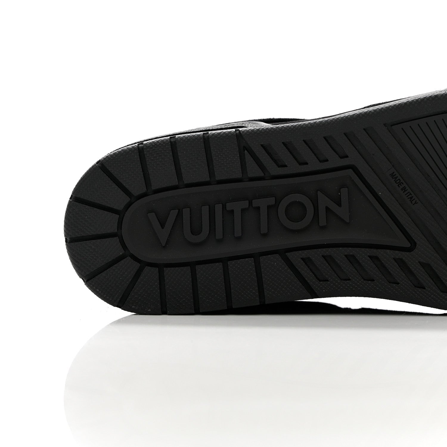 Louis Vuitton Suede Mens LV Trainer Sneakers 9.5 Black 9 of 9