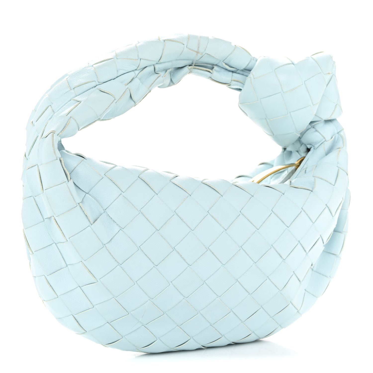 Bottega Veneta Nappa Intrecciato Mini Jodie Pale Blue 3 of 14