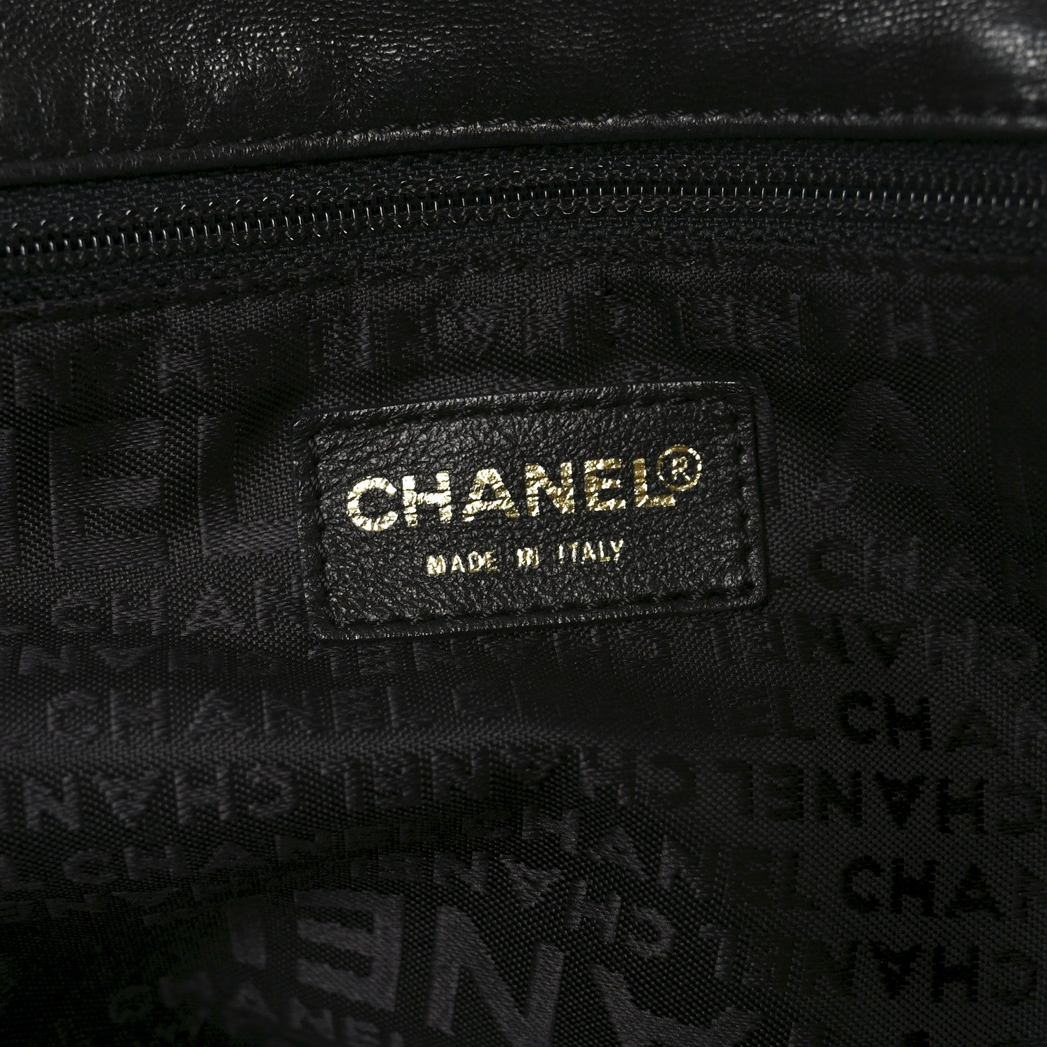 Chanel Lambskin Small Olsen Shoulder Bag Black 7 of 10