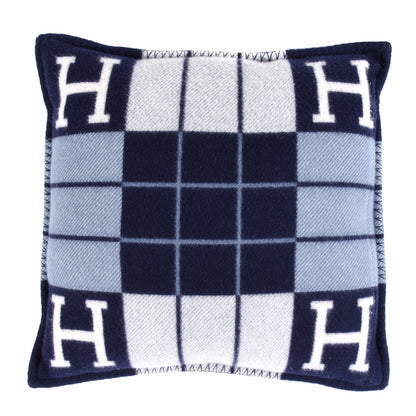 Hermes Wool Cashmere Avalon III Pillow PM Ecru Caban 1 of 3