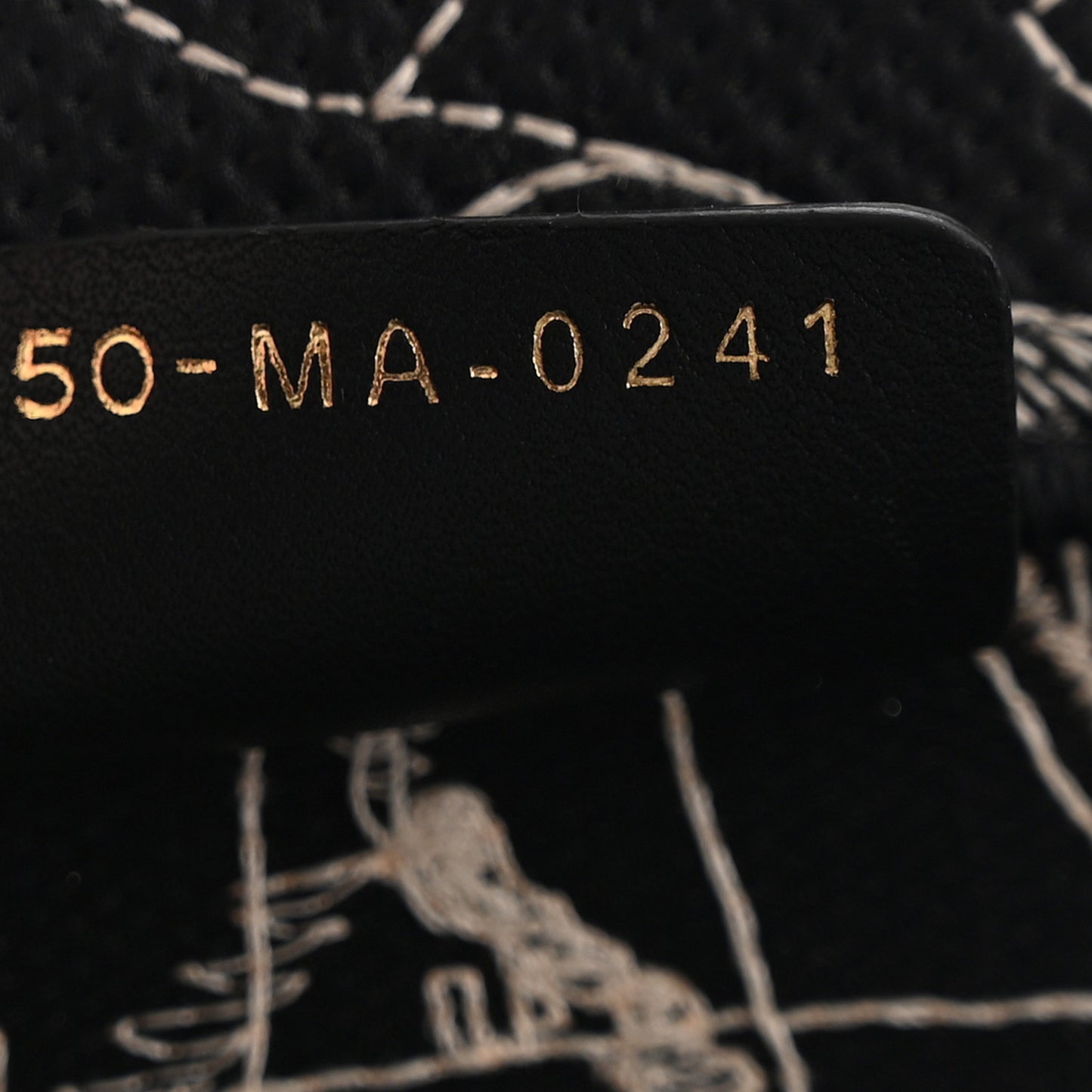 Canvas Embroidered Large Around The World Book Tote Black White