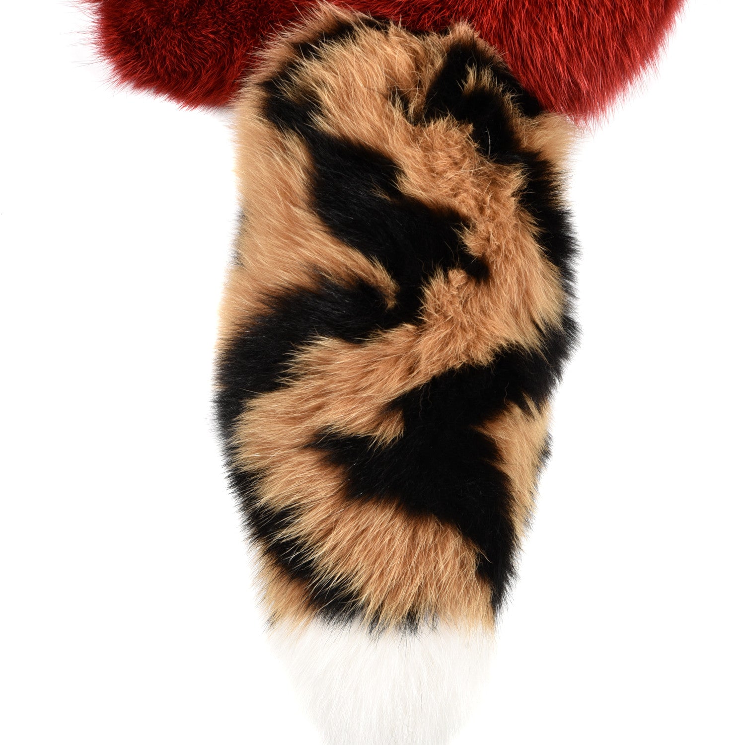 Fendi Fox Fur Stole Multicolor 7 of 9