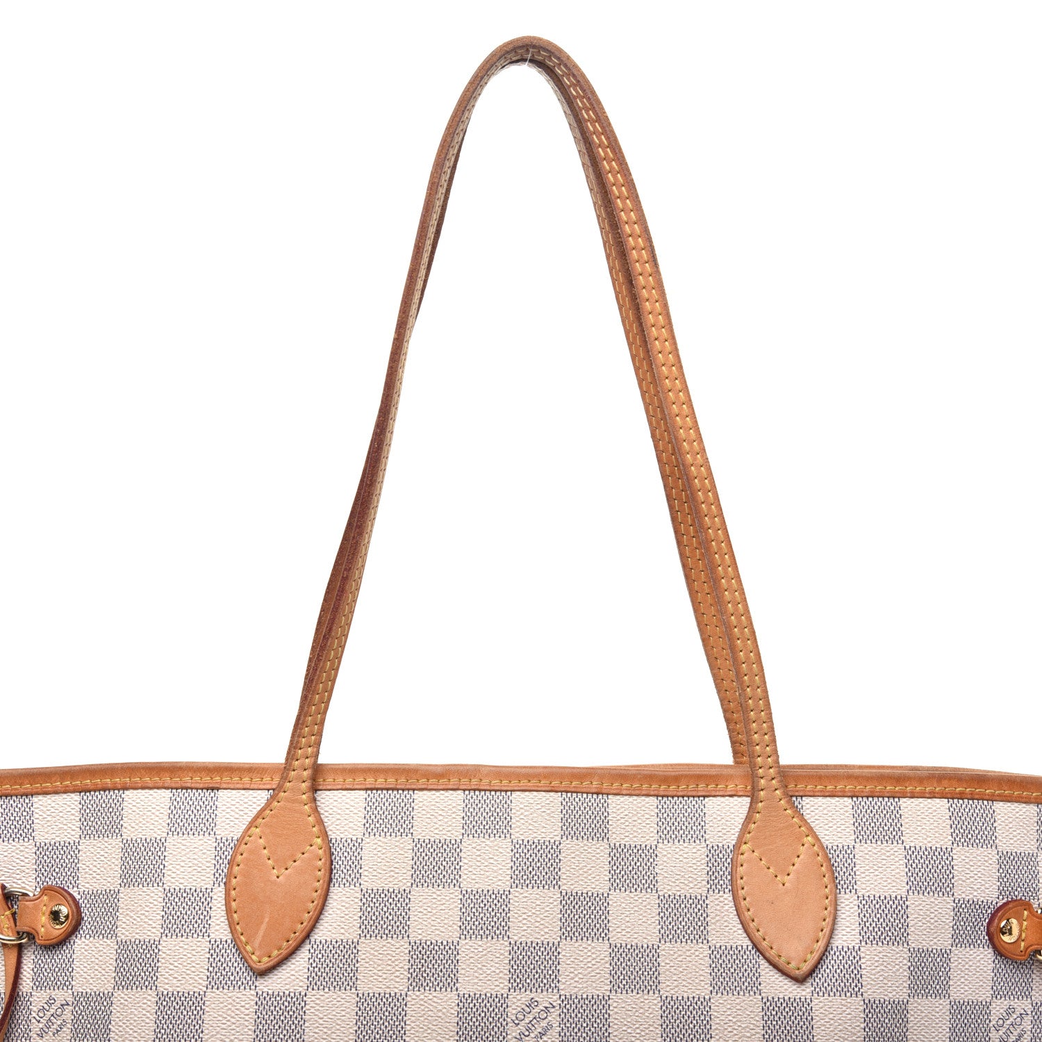 Louis Vuitton Damier Azur Neverfull MM 28 of 37